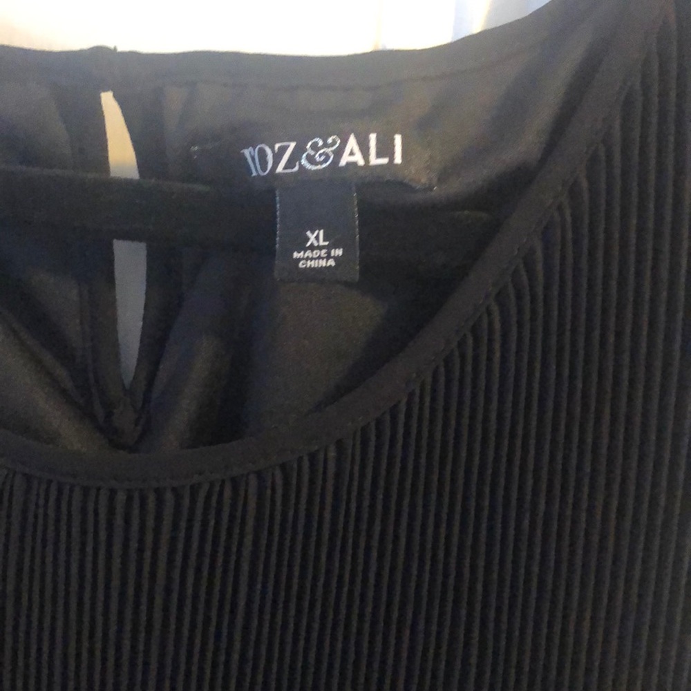 Roz & Ali black accordion pleat 20’s style XL - Picture 3 of 3